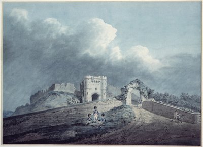 Carisbrooke Castle by Joseph Charles Barrow